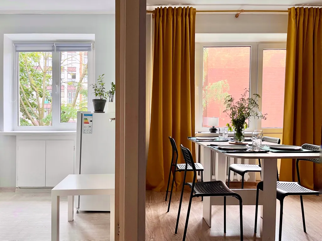 Квартира Квартира Просторная двушка у Нижнего пруда в историческом центре города — Калининград