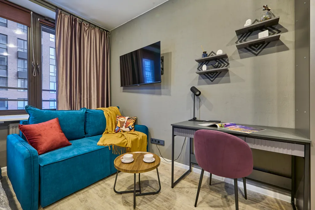 Квартира Квартира Апартамент Emerald Suite в ЖК Савёловский сити — Москва