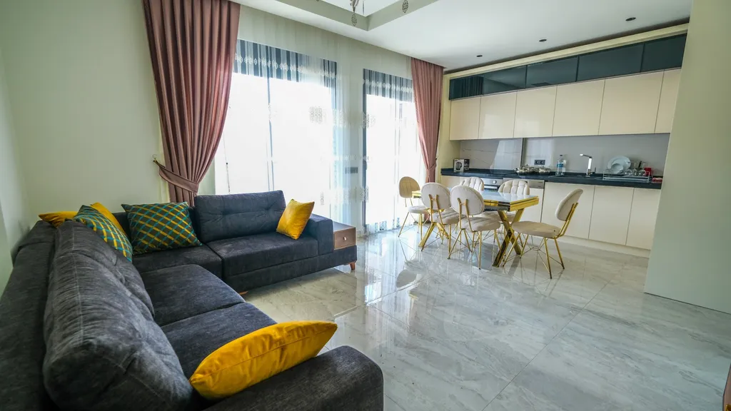 Квартира Трехкомнатный пентхаус в районе пляжа Клеопатра в комплексе Бестхоум — аренда посуточно в Аланья