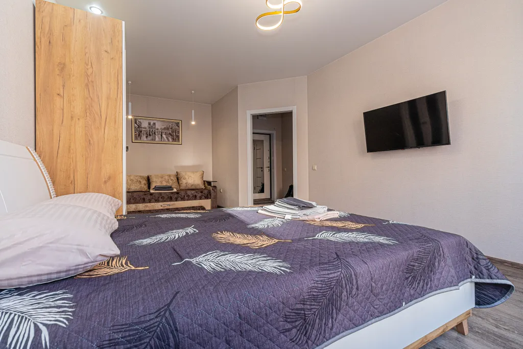 Квартира Квартира Для 4 гостей в ЖК Достояние — Краснодар