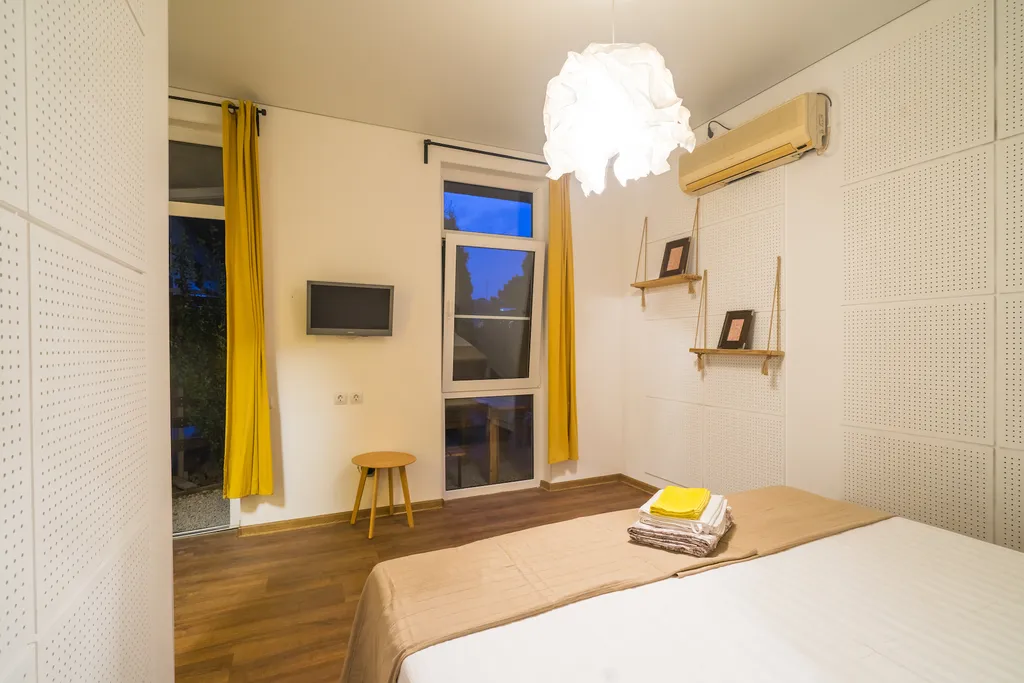 Семейный 2-комнатный с террасой и мини-кухней