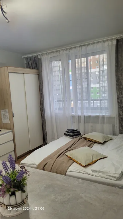 Уютная трёхместная студия недалеко от метро