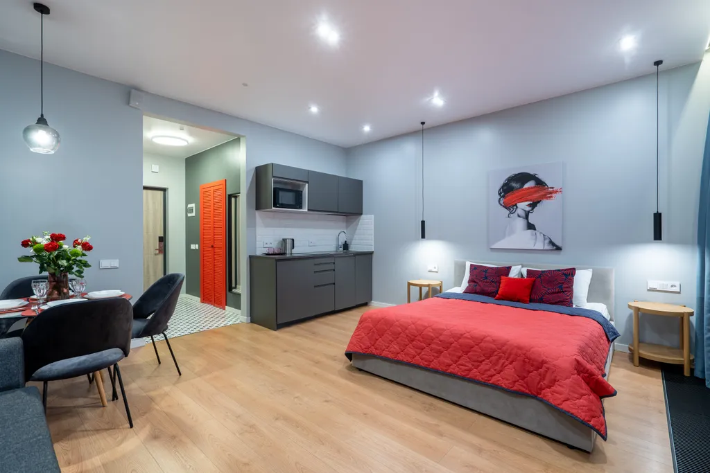 Апартаменты Охта КраСКИ Red