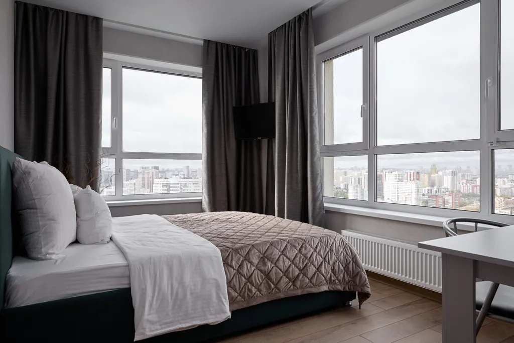 Апартаменты с шикарным видом на 30 этаже