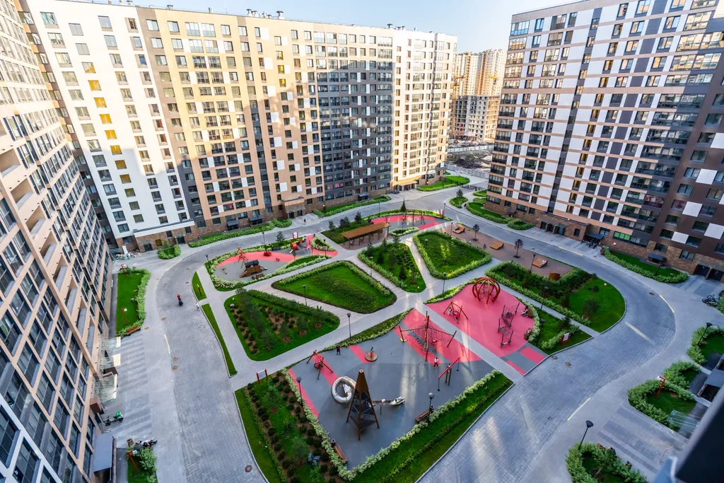 Квартира Новая квартира-студия pulse premier в комфорт класса, в городе на Неве — Санкт-Петербург