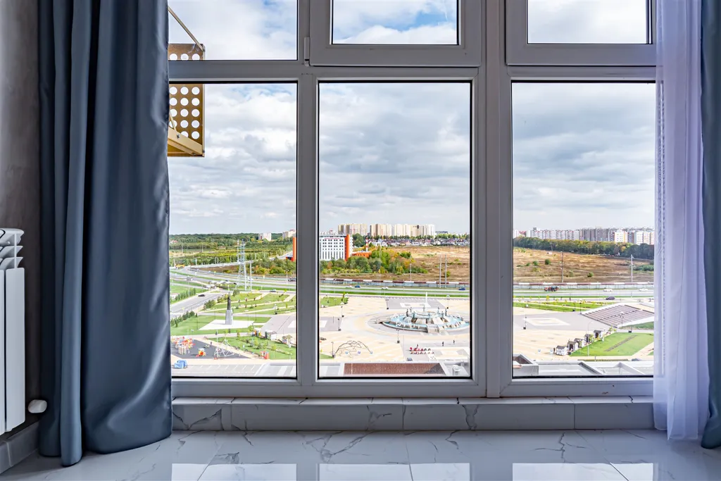 Уютная квартира с видом на фонтан