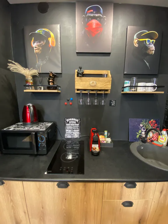 Уютная дизайнерская студия