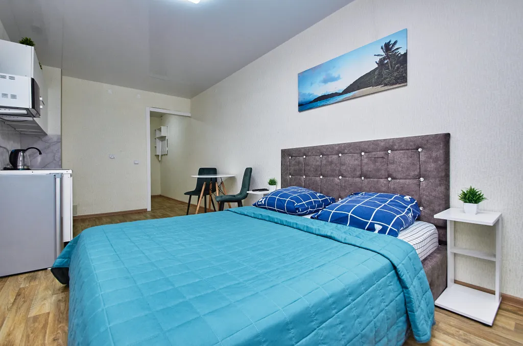 Студия с красивым видом