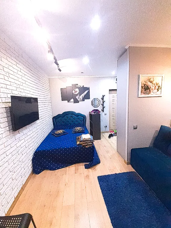 Квартира-студия Малышка с видом на Волгу