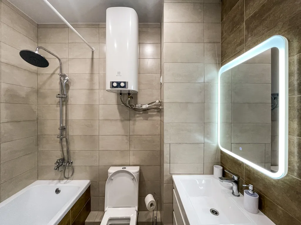 Квартира морент с яркими акцентами в ЖК Фрукты