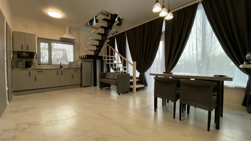 Дом Sainiemi с сауной на окраине Петрозаводска  у Онежского озера