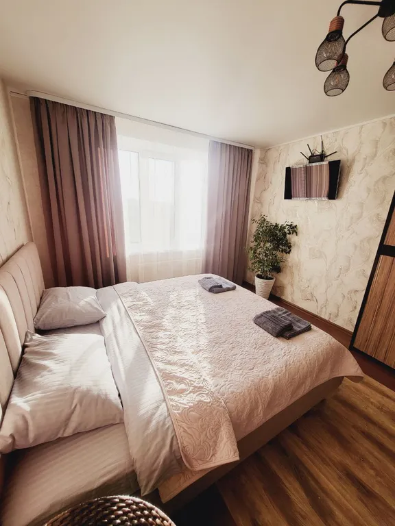 Новая чистая квартира с современным и свежим ремонтом