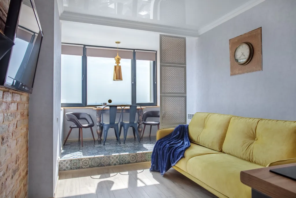 Люкс на 23 этаже с видом на Волгу, Набережная, бесконтактный заезд 24/7