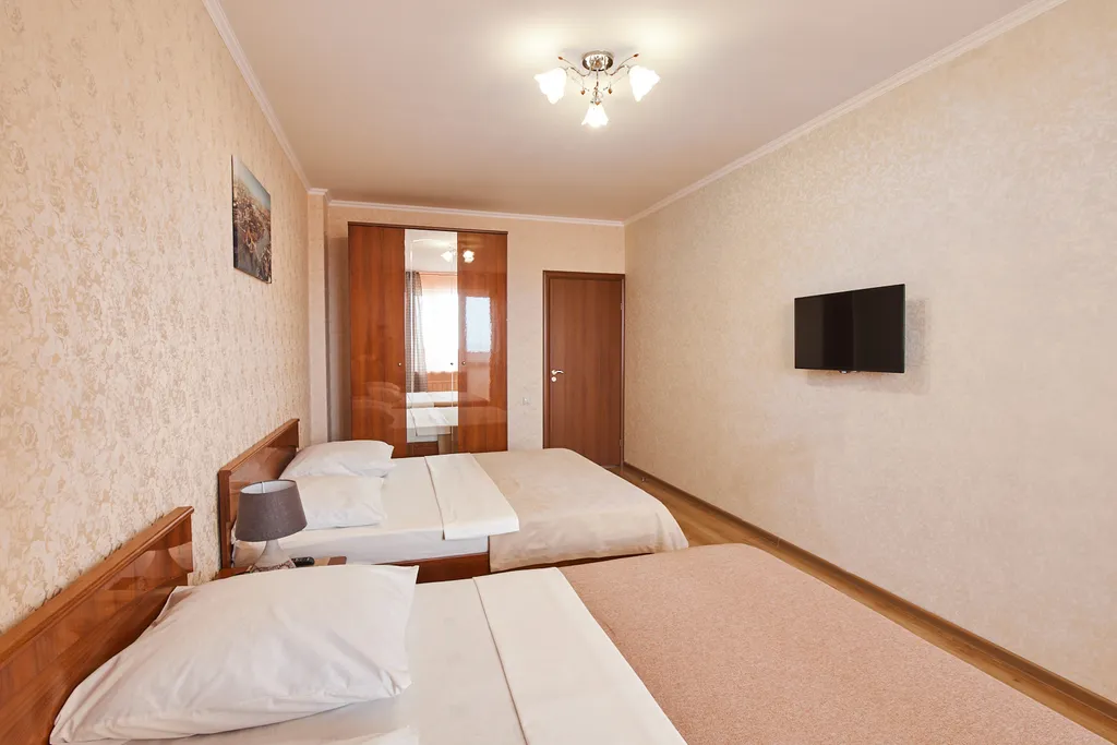 Квартира Современная двухкомнатная квартира 110 метров с видом на реку Волга — Самара