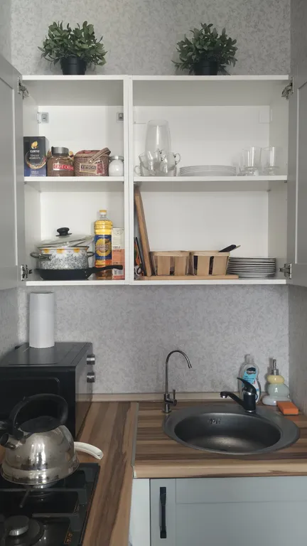 Двухуровневая студия в центре