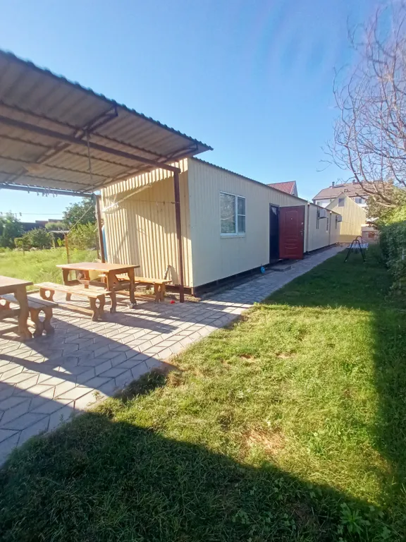 Двухкомнатный домик с мини-кухней и раздельными комнатами