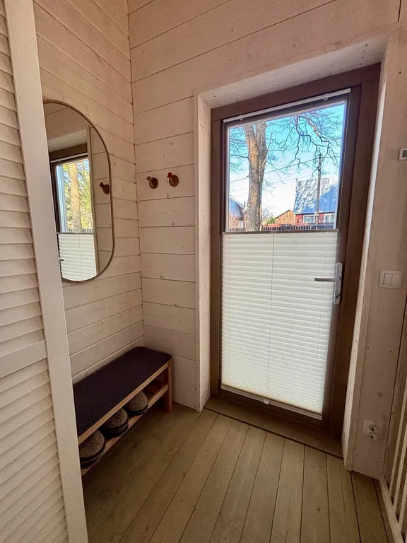 Стильный домик в лесу рядом с Икшинским водохранилищем