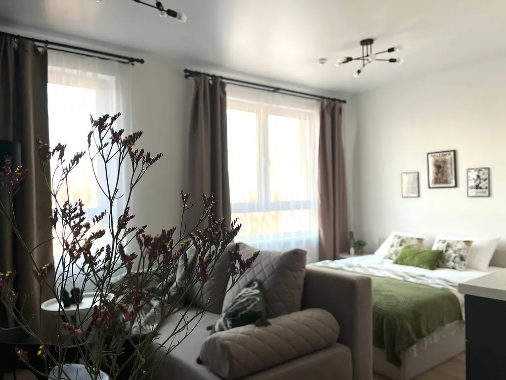 Квартира Квартира Комфортная студия в ЖК Пригород Лесное — Мисайлово