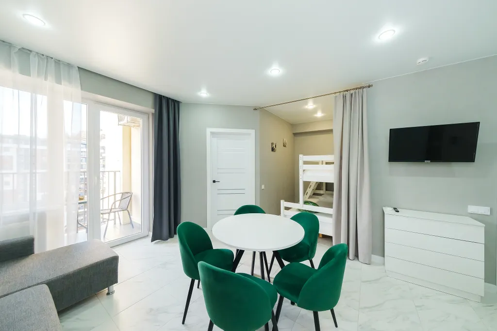 Евродвушка, балкон, вид на море