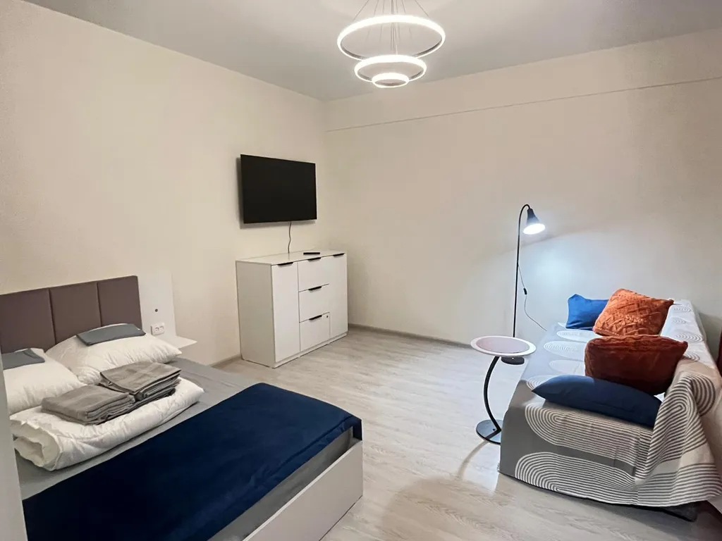 Апартаменты Терра — яркая, современная квартира с высокими потолками