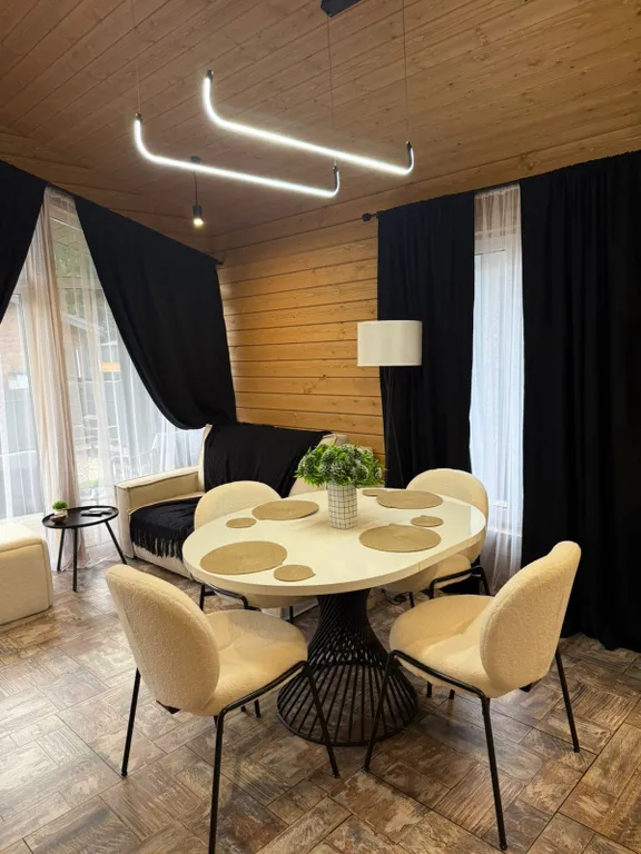 Коттедж Дом для отдыха с семьей, с сауной и чаном — Степаньково