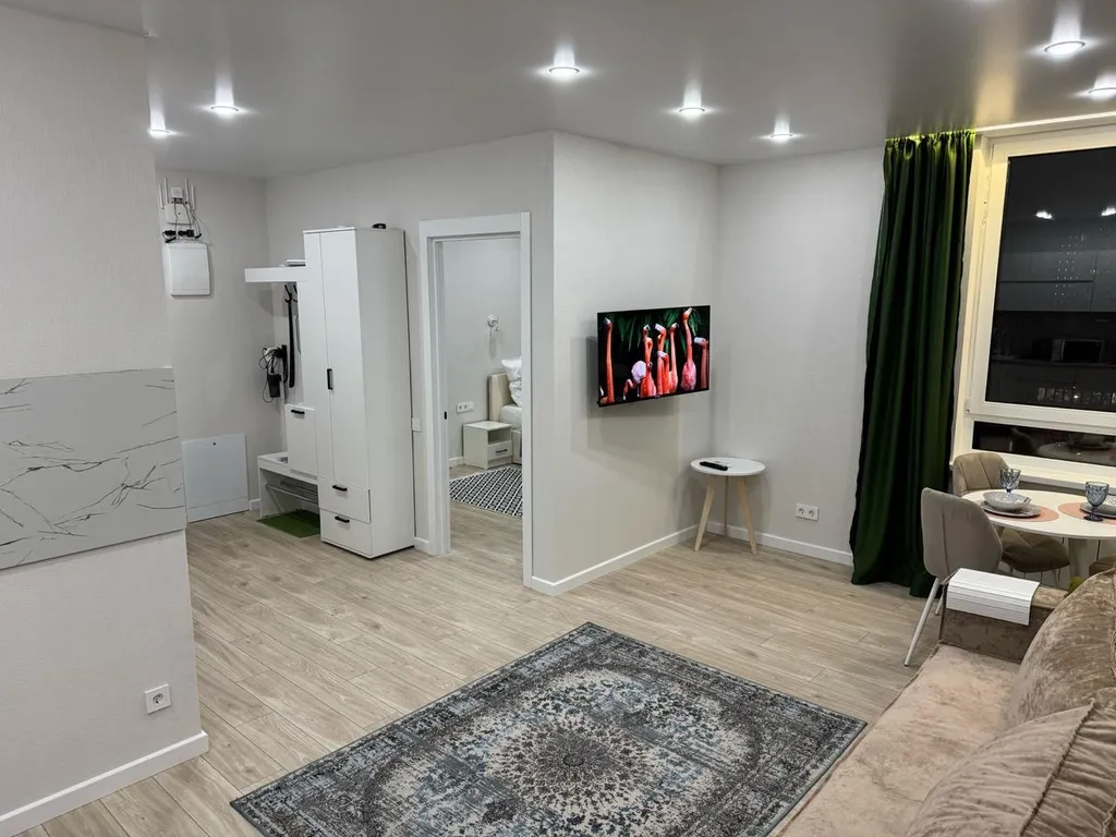 Квартира Квартира Студия до 4-х гостей — Новоивановское