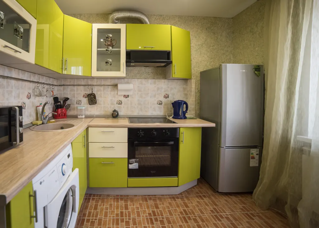 Квартира с кондиционером, парковкой и большой ванной, район трассы М4