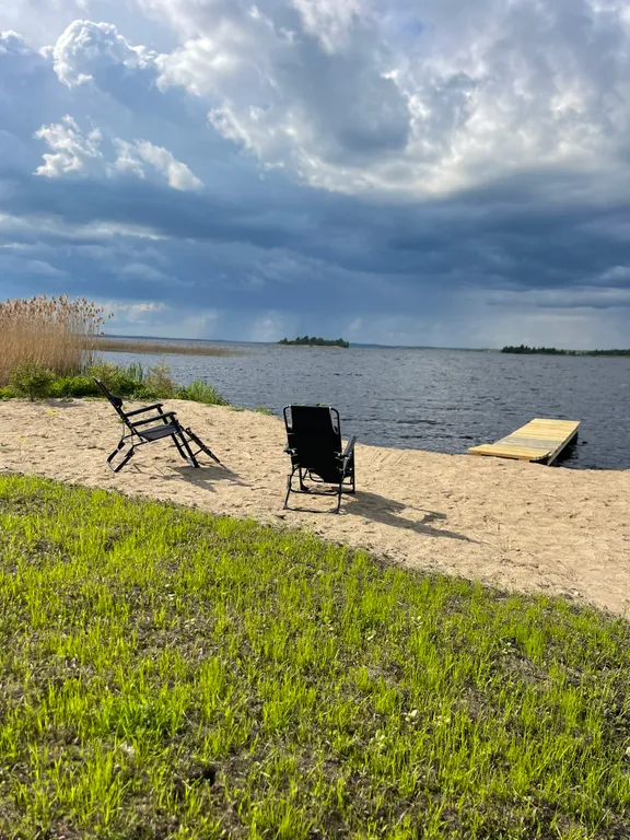 Дом на берегу озера Логмозеро