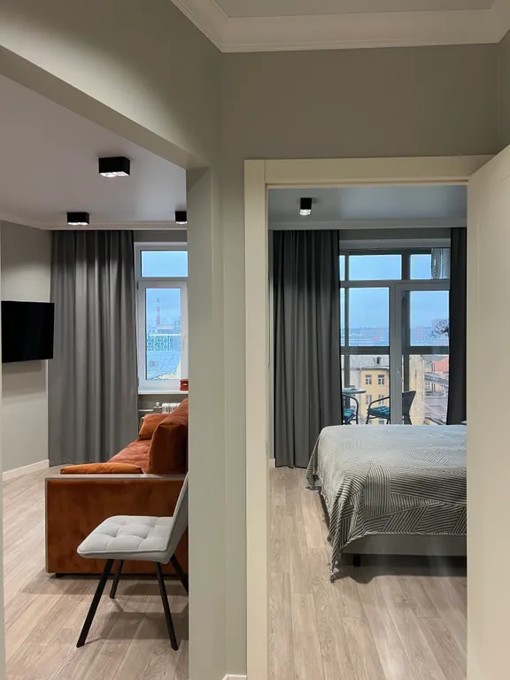 Уютная квартира с дизайнерским ремонтом в центре города