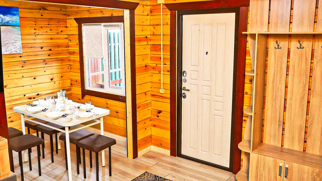 Эко коттедж с видом на море на 6 человек с отдельным двором