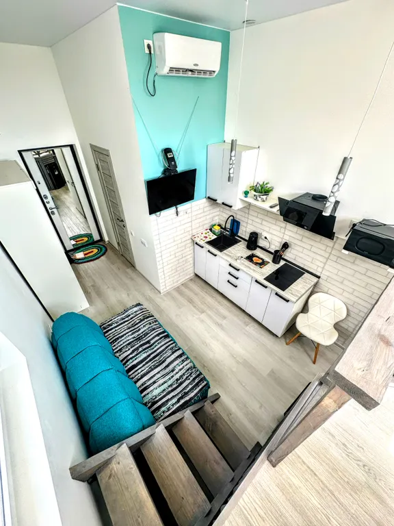 Квартира Современная, комфортная квартира с видом на море, горы и крепость — Судак