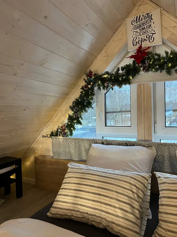 Уютный барнхаус с баней вдали от городской суеты