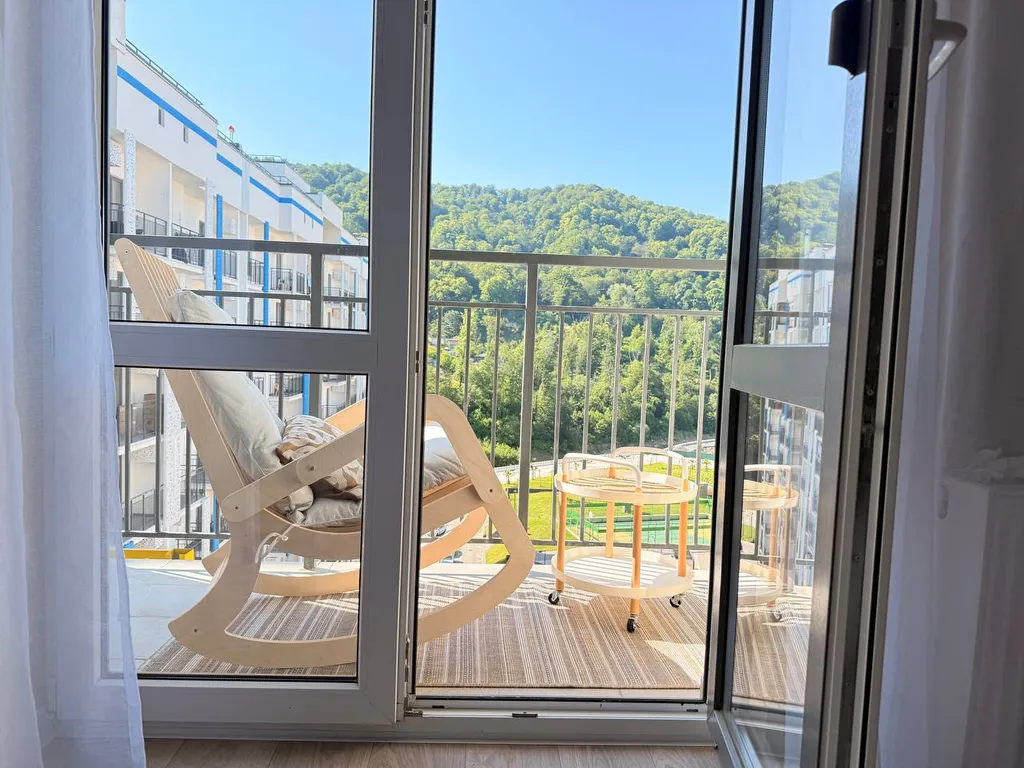 Уютная студия с прекрасным видом на горы