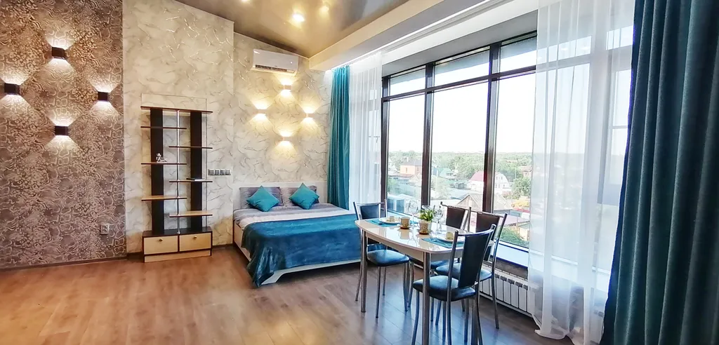 Квартира Апартаменты Гуру с панорамными окнами — Хабаровск