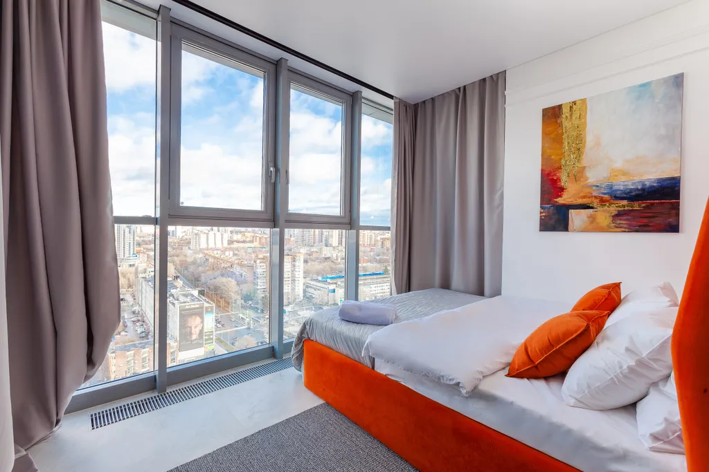 Апартаменты RentPlaza luxury с видом на Волгу