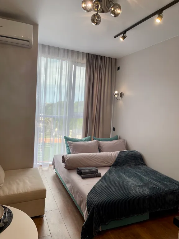 Квартира Квартира Студия с видом на море в одном из самых красивых ЖК Сочи парк — Сочи