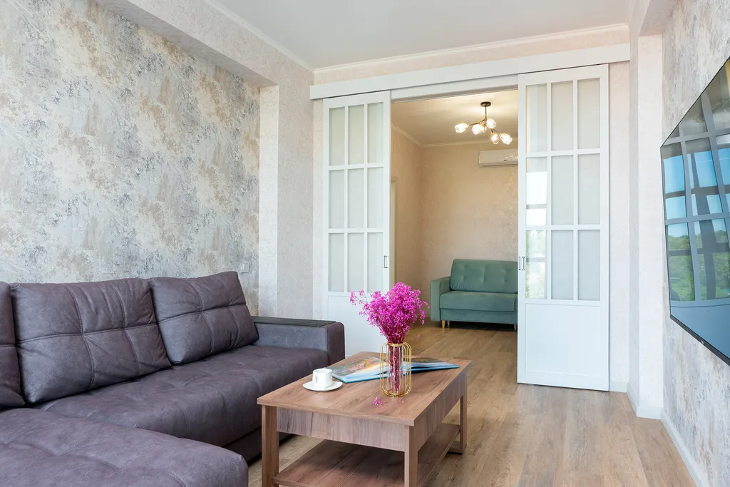 Просторная квартира с видом на Машук