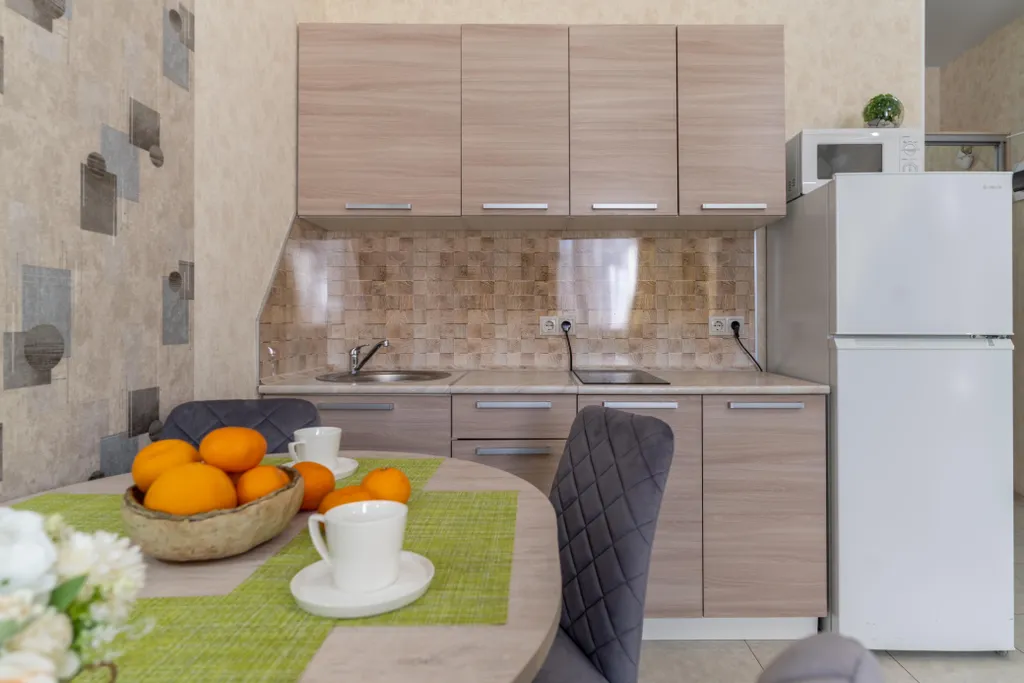 Студия с видом на горы