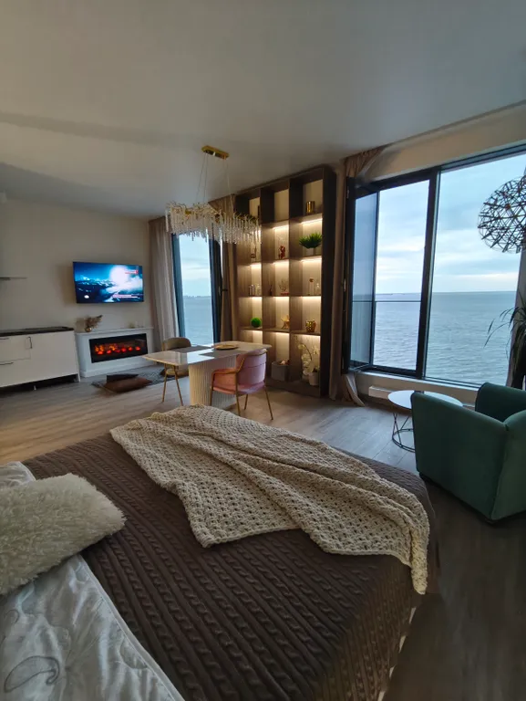 Квартира Премиум видовая квартира на море 1 линия, панорамные окна — Санкт-Петербург