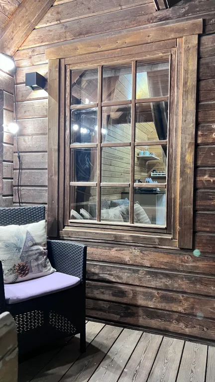 Домик с русской баней у моря