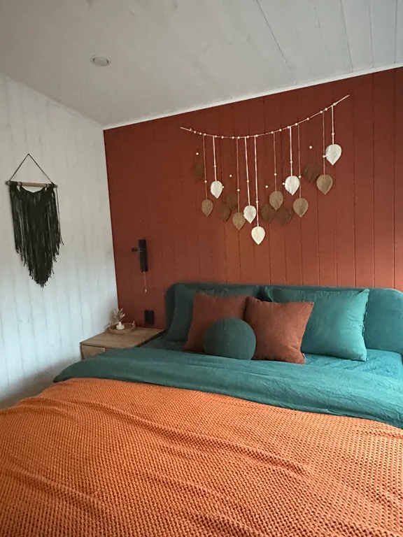 Дом на опушке леса с баней и чаном