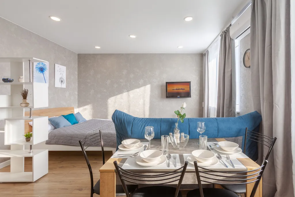 Квартира Квартира Уютная студия возле Космопорта — Самара