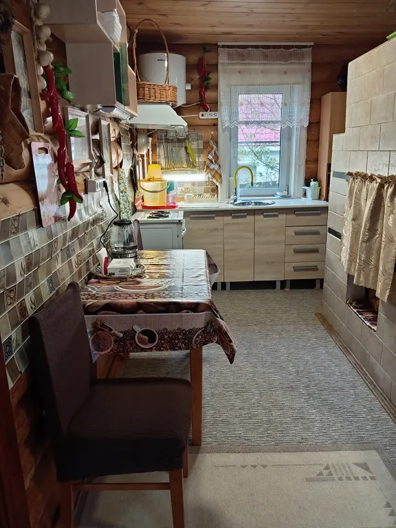 Домик с русской печкой и со всеми удобствами