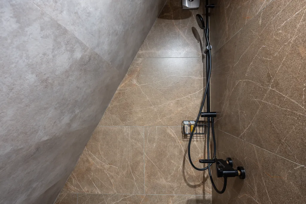 A-Frame с камином, кондиционером и террасой