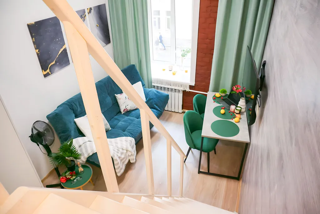 Квартира Просторная студия New Horizon Stay в знаменитом Довлатовском доме — аренда посуточно в Санкт-Петербург