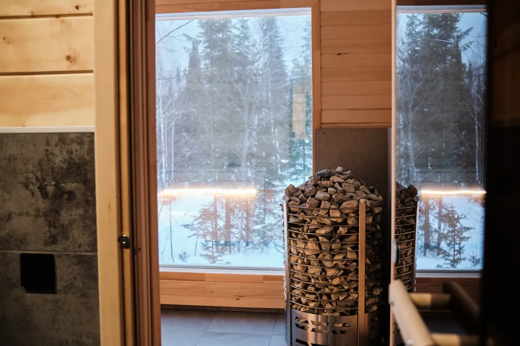 Двухкомнатный дом с сауной