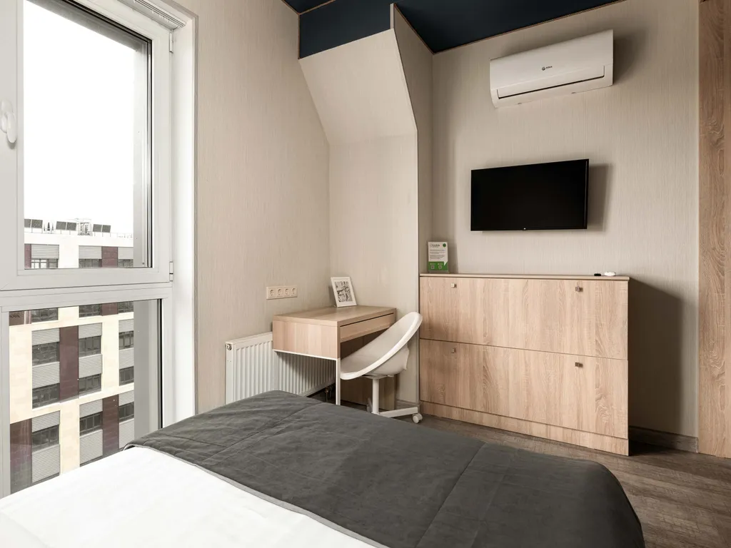 Квартира Квартира Уютная студия у метро с бесконтактным заездом, отчётными документами — Москва