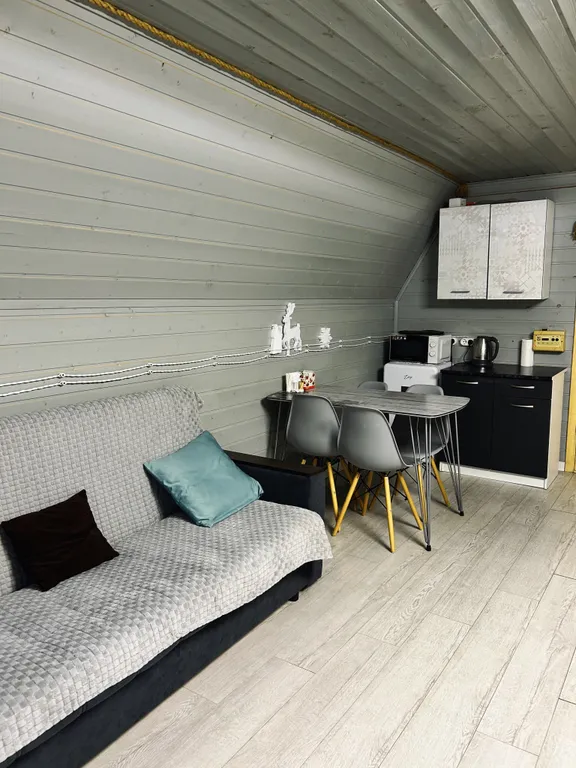 Шале в Приэльбрусье с видом на горные склоны