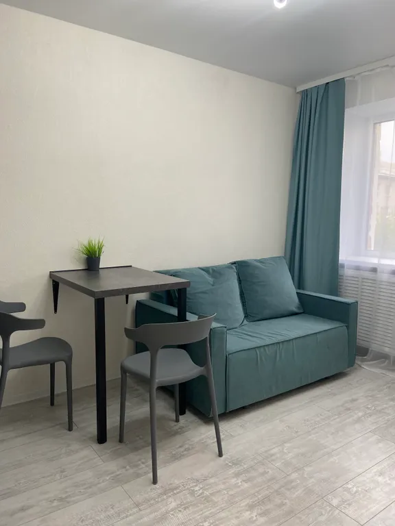 Студия после современного ремонта