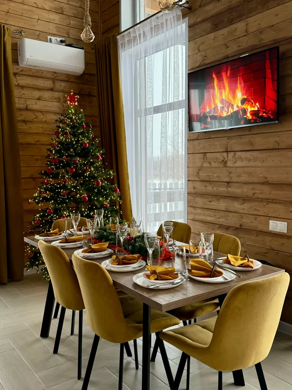 Шикарный дом у реки